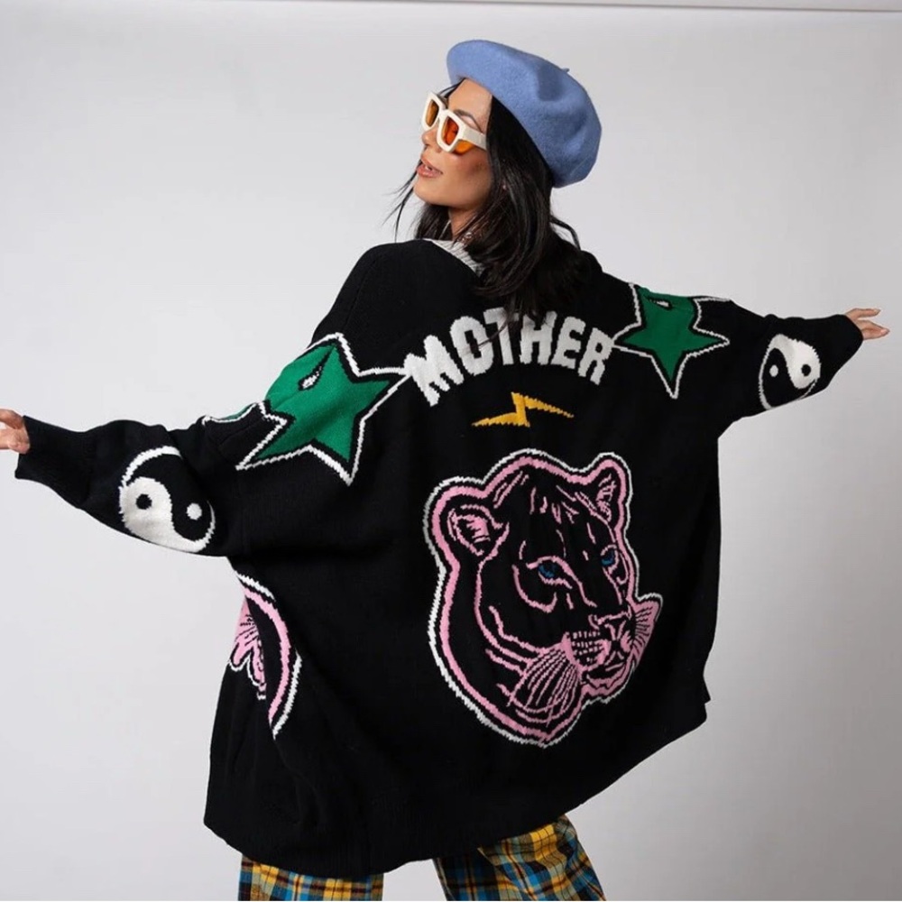Dressed in Lala Mother is Mothering Oversized Cardigan